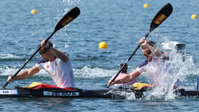 Los palistas Marcus Cooper y Adrián del Río pierden el bronce en la 'photo finish'