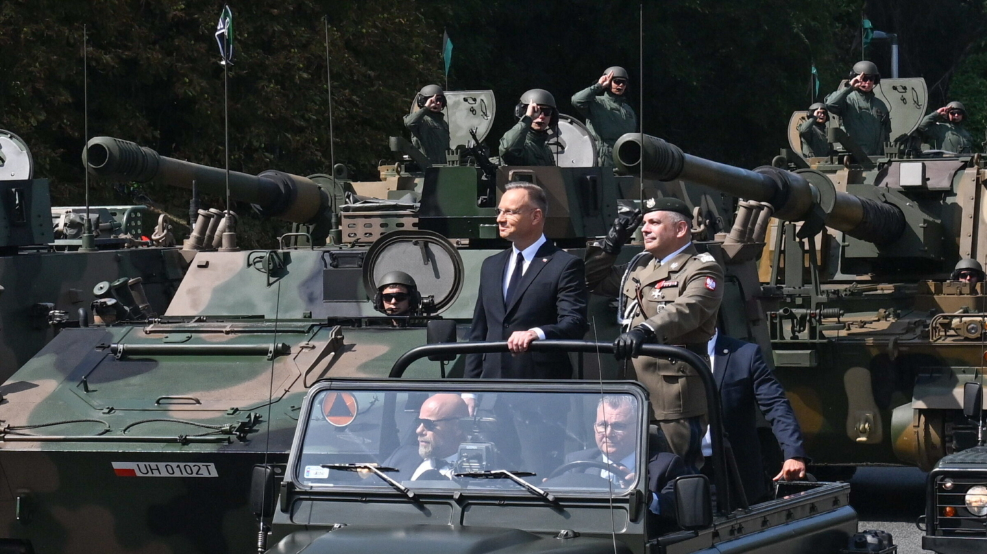 El presidente de Polonia en el Día de las Fuerzas Armadas