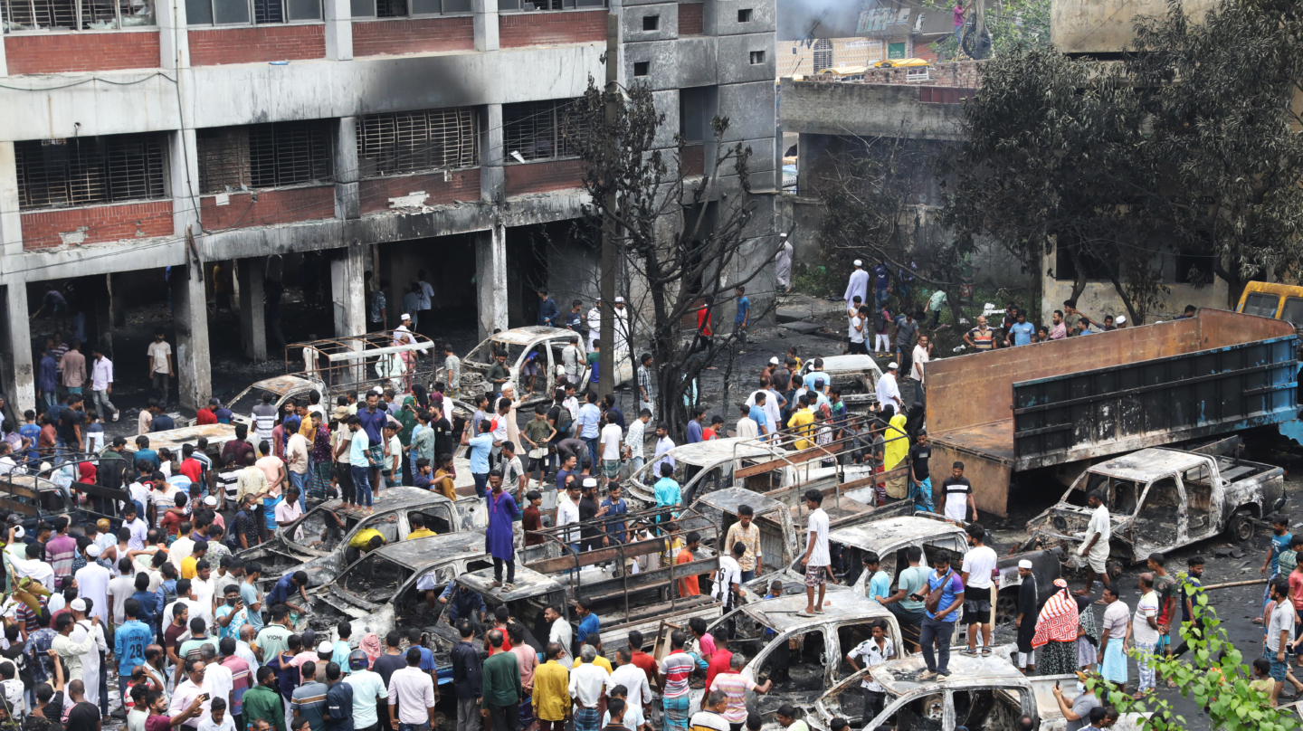 Protestas en Bangladsh