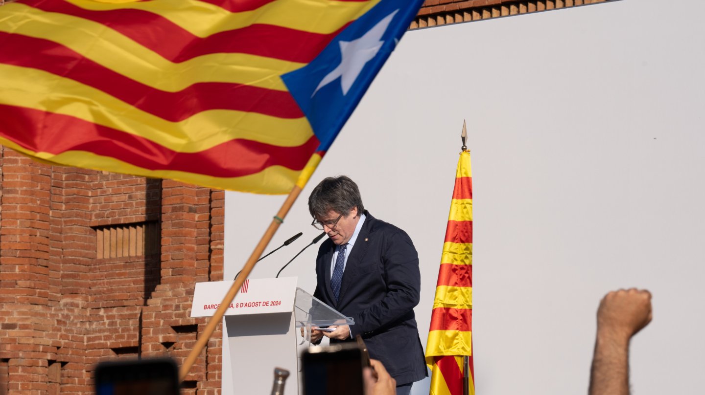 Silencio absoluto del Gobierno ante la última burla de Carles Puigdemont