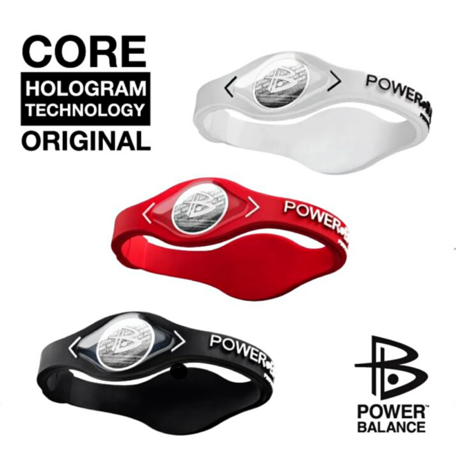 Anuncio de Power Balance.