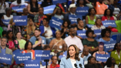 Kamala captura la bandera de la libertad