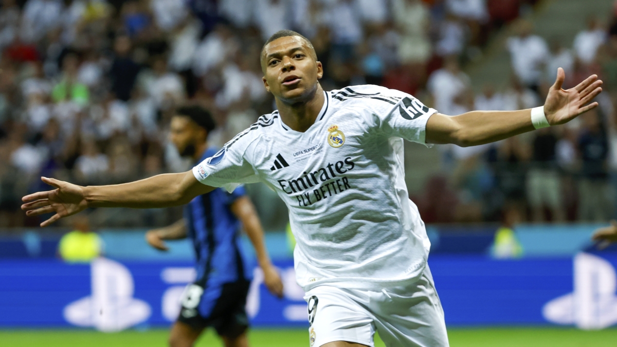 Mbappé ya da títulos al Real Madrid y lo hace súper campeón de Europa