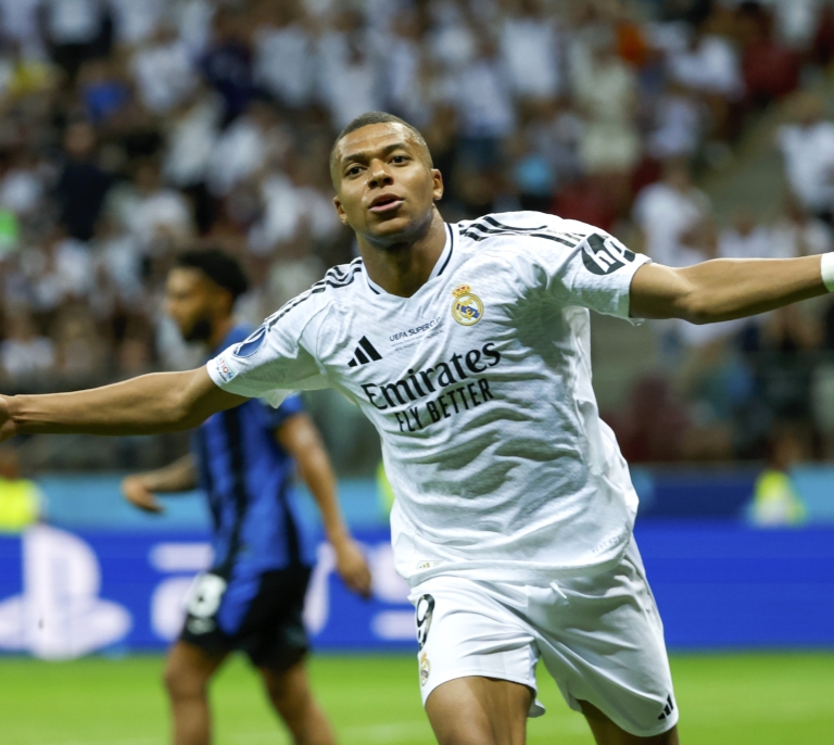 Mbappé ya da títulos al Real Madrid y lo hace súper campeón de Europa