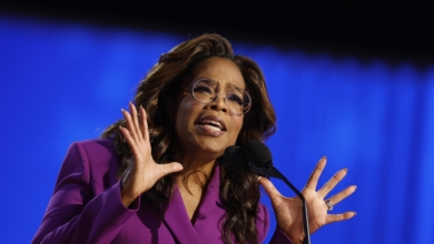 Oprah Winfrey, Stevie Wonder y Clinton animan la fiesta del Partido Demócrata contra Trump