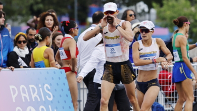 Álvaro Martín y María Pérez bañan de oro la marcha mixta y dan la décima medalla a España