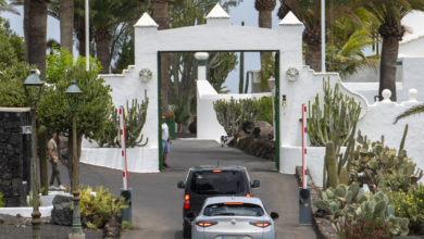 Pedro Sánchez llega a Lanzarote para pasar unos días de vacaciones