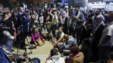 El Partido Demócrata ignora la guerra de Gaza en su convención pese a las fuertes protestas de la calle