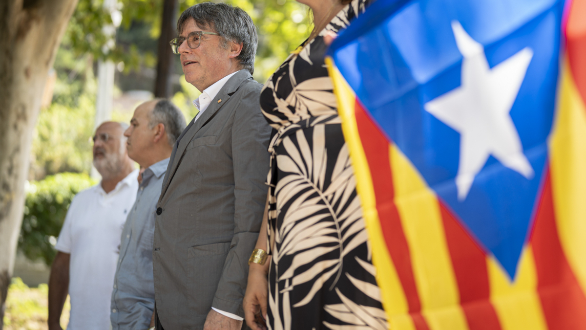 El expresidente de la Generalitat Carles Puigdemont, que sigue decidido a regresar próximamente a Cataluña