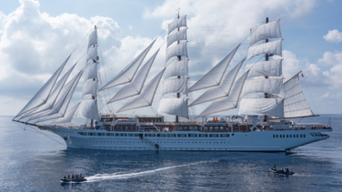 A bordo del Sea Cloud Spirit, el exclusivo velero construido en Vigo que reivindica la vieja llamada del mar