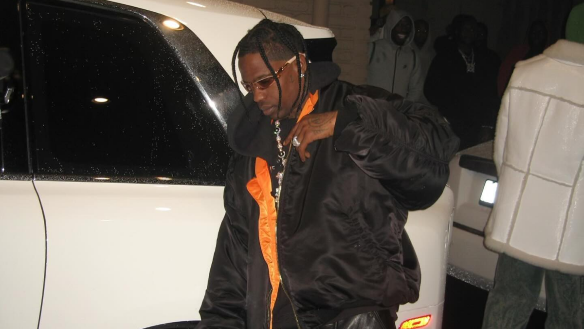 Travis Scott, en una imagen compartida por el propio rapero el pasado mes de abril.