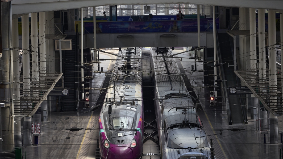 Vista general en la estación de trenes Puerta de Atocha-Almudena Grandes