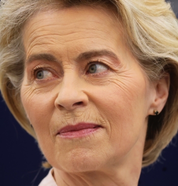 La presidenta de la Comisión Europea, Ursula Von der Leyen.