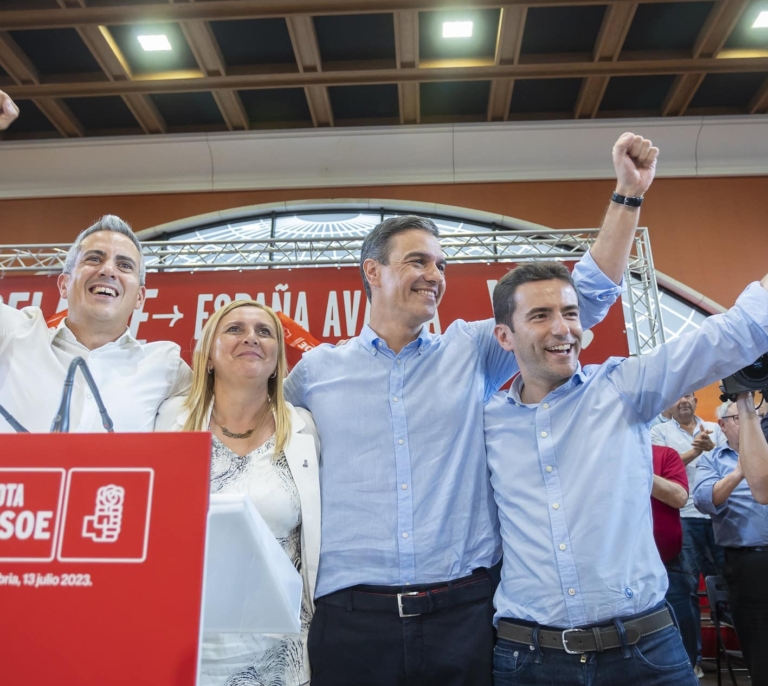 Cantabria, Zaragoza, Huesca y La Gomera, los territorios que se salen del 'guion' de Sánchez para el congreso del PSOE