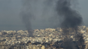 Cazas israelíes bombardean el este de Beirut y lanzan una oleada de ataques en el Líbano