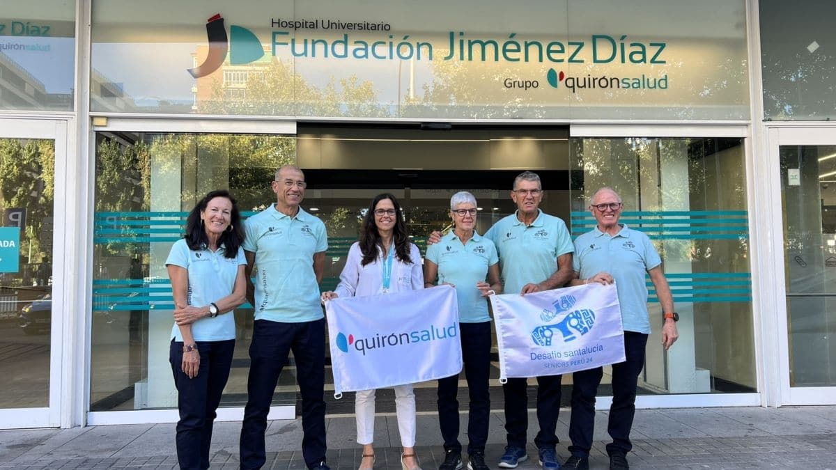 La Fundación Jiménez Díaz prepara a los participantes del I Desafío Santalucía Seniors en Los Andes