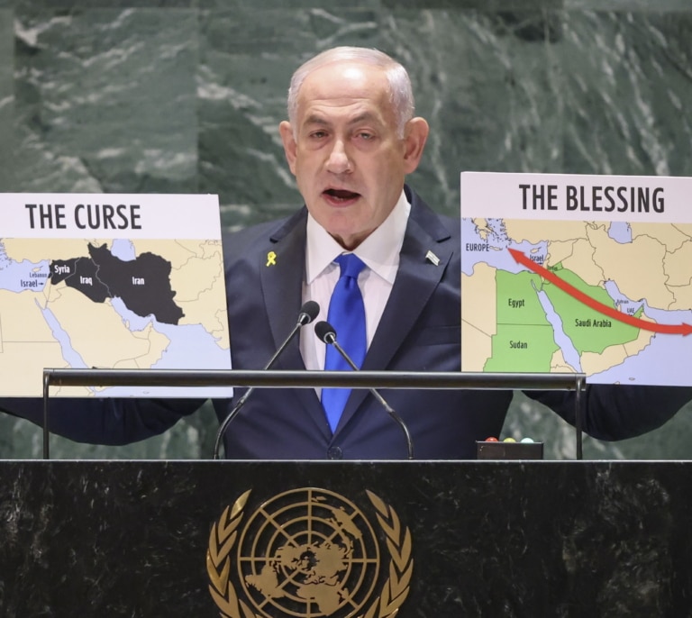 Netanyahu amenaza a Irán desde la ONU: "No hay lugar que el largo brazo de Israel no pueda alcanzar"