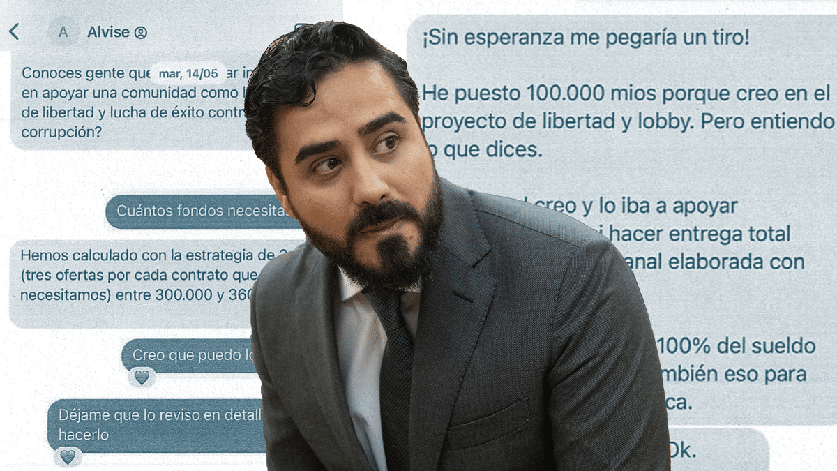 Las conversaciones de Alvise Pérez