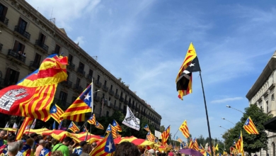 La manifestación de la Diada arranca entre el desconcierto independentista