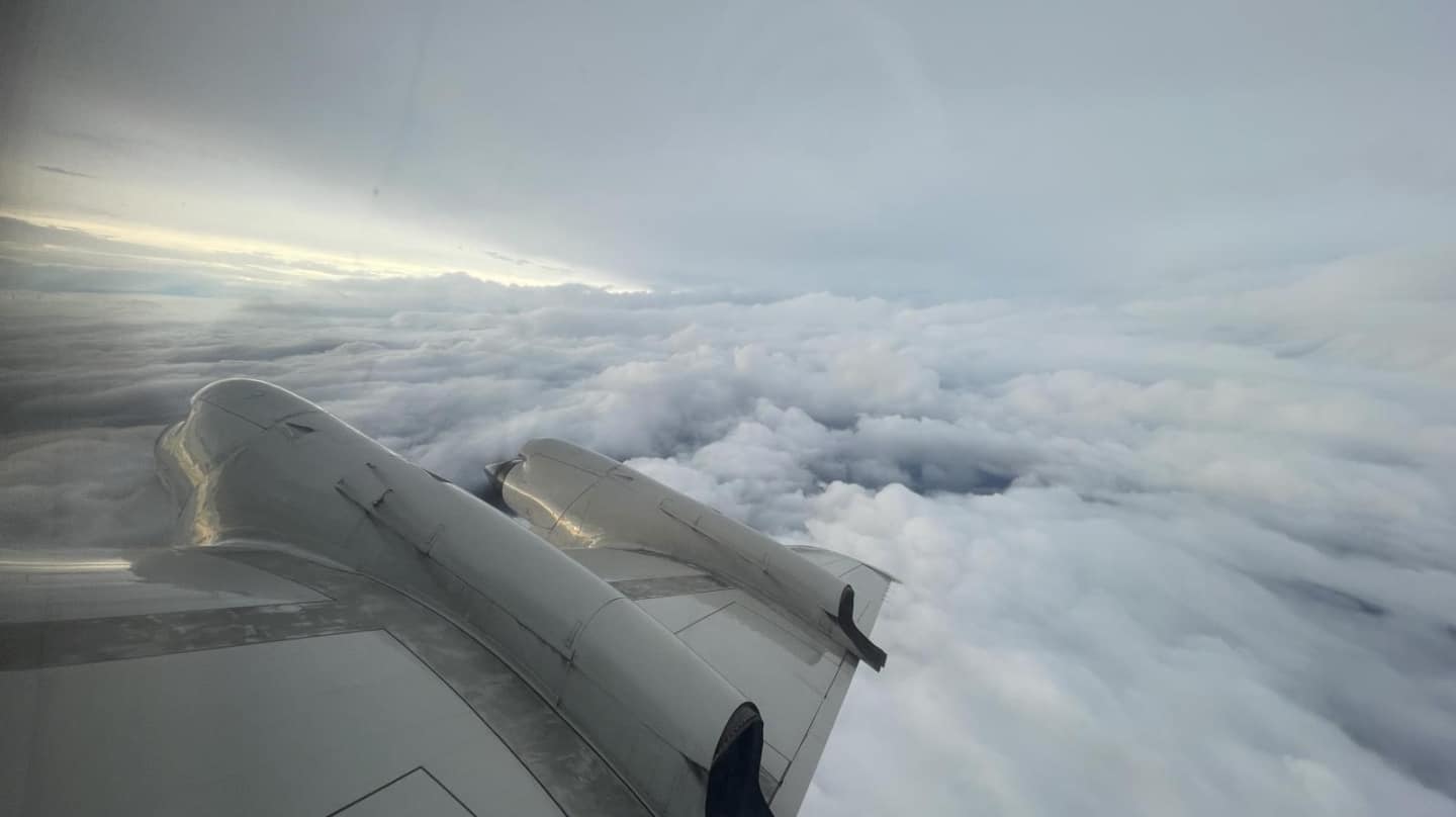 Avión caza huracanes