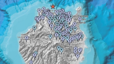 Un terremoto de magnitud 3,8 sacude Gran Canaria