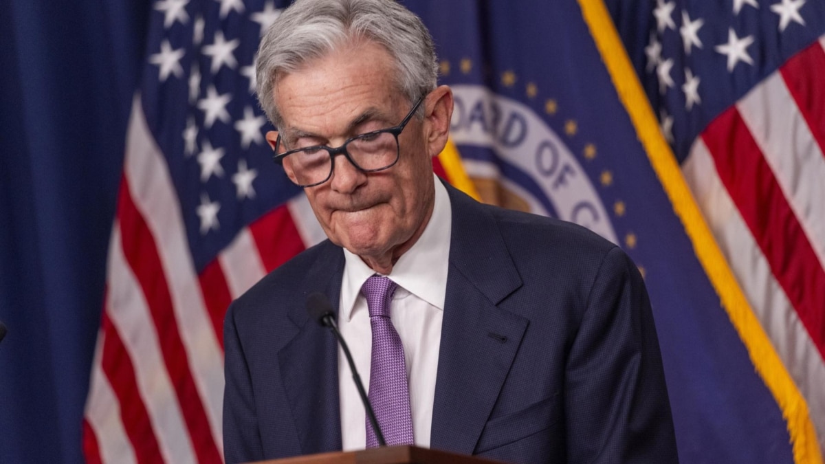 El presidente de la Reserva Federal, Jerome Powell, da una rueda de prensa este miércoles en Washington.