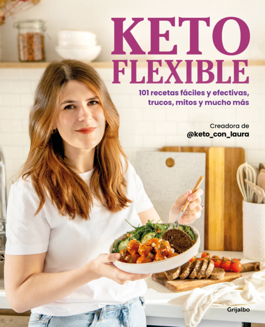 Laura Garat es la autora de estas 101 recetas para poner a prueba el keto flexible. 