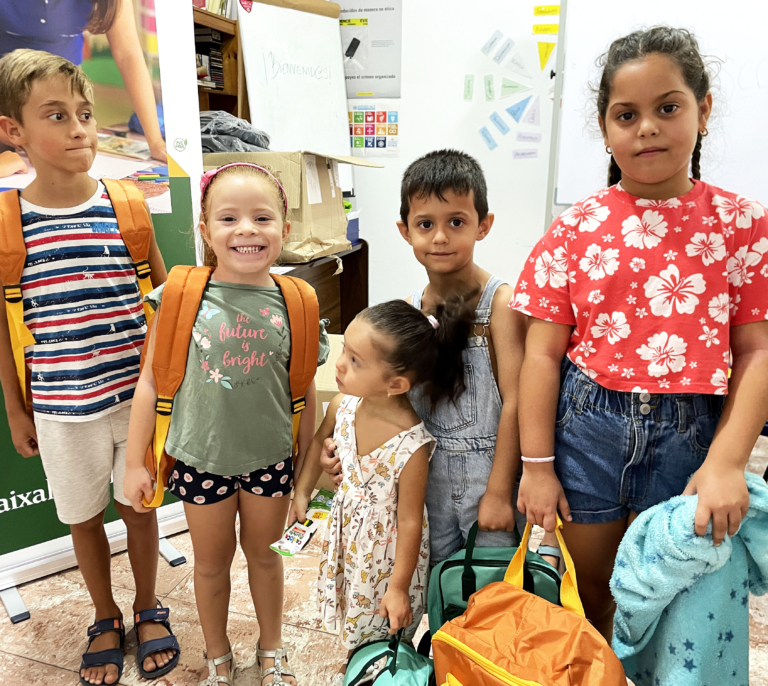 Fundación ”la Caixa” busca romper el círculo de la pobreza a través de la educación