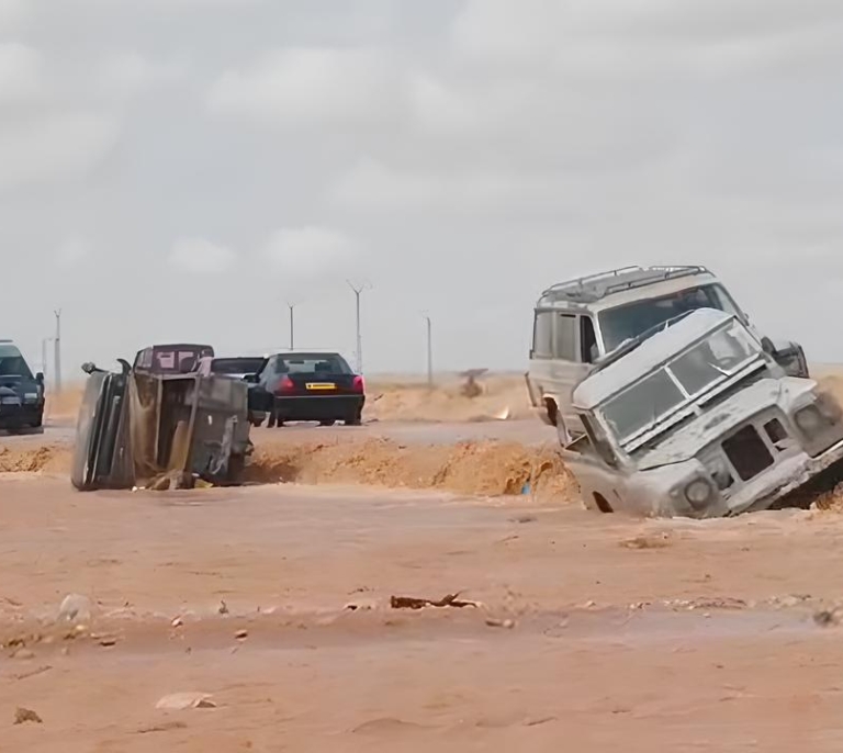 Las excepcionales lluvias torrenciales sobre el desierto del Sáhara dejan al menos 22 muertos en Marruecos y Argelia