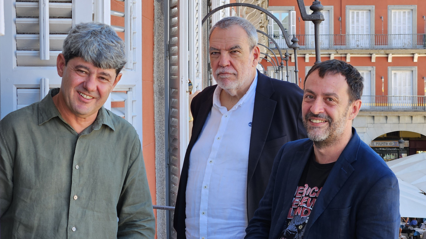 Los Mola. Antonio Mercero, Jorge Díaz y Agustín Martínez, los escritores detrás de Carmen Mola.