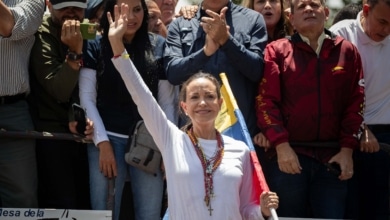 María Corina Machado no intervendrá finalmente en la manifestación de Madrid