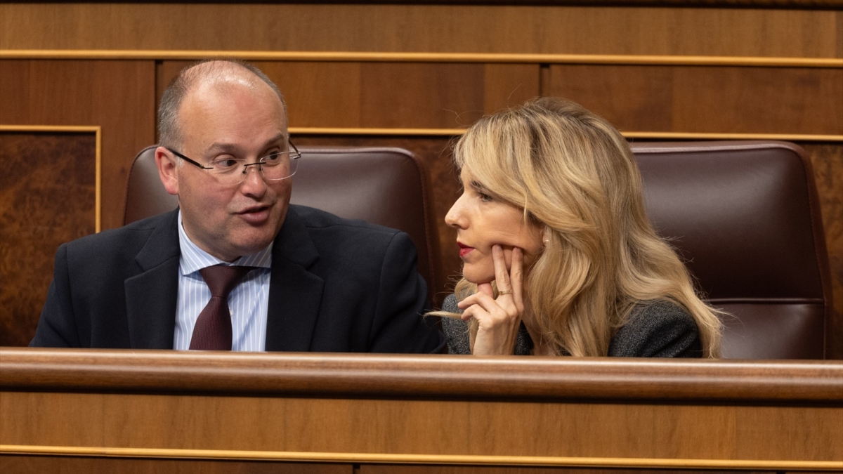 El portavoz del PP en el Congreso, Miguel Tellado, y su adjunta, la diputada Cayetana Álvarez de Toledo