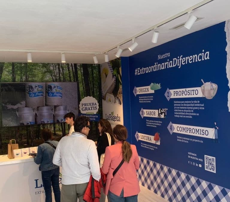 La Fageda abre una tienda temporal en la Gran Vía de Madrid en la que dará a probar sus yogures