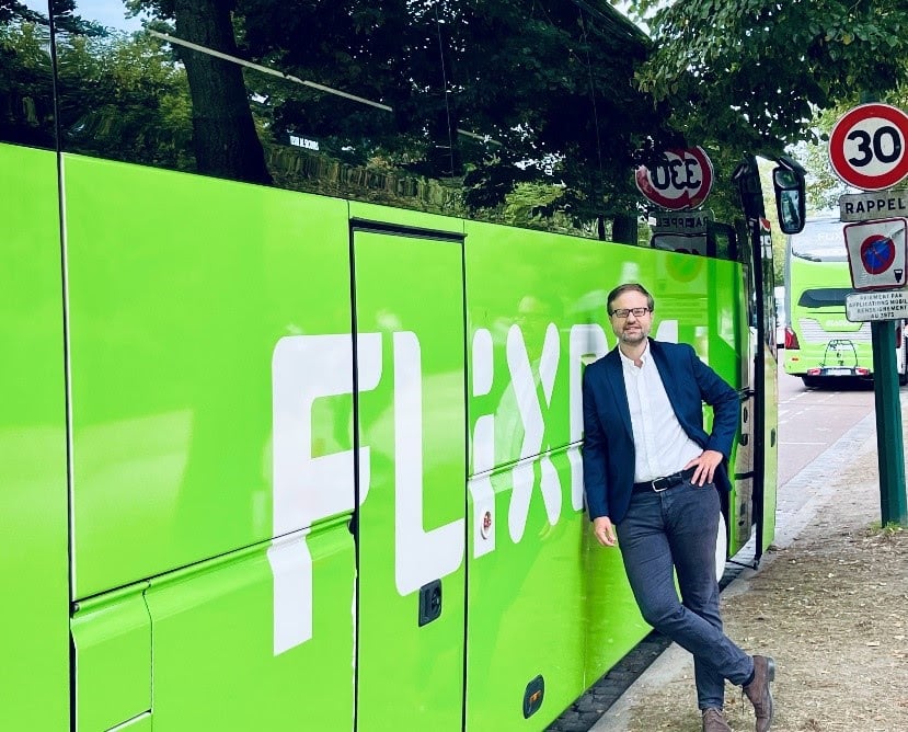 FlixBus nombra a Pablo Pastega vicepresidente de la región ampliada de Europa Occidental