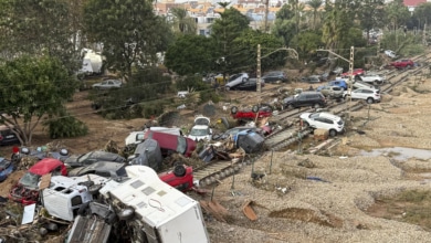 Tres semanas suspendidos los trenes entre Madrid y Valencia y meses para reparar la A-7