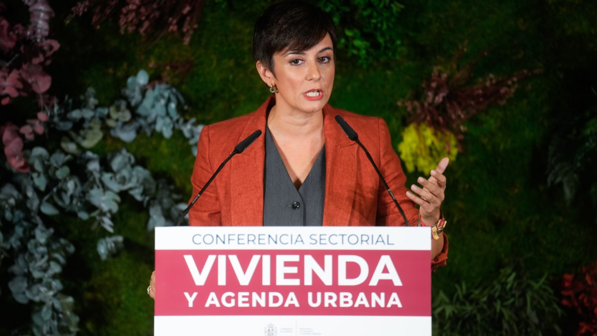 La ministra de Vivienda y Agenda Urbana, Isabel Rodríguez.