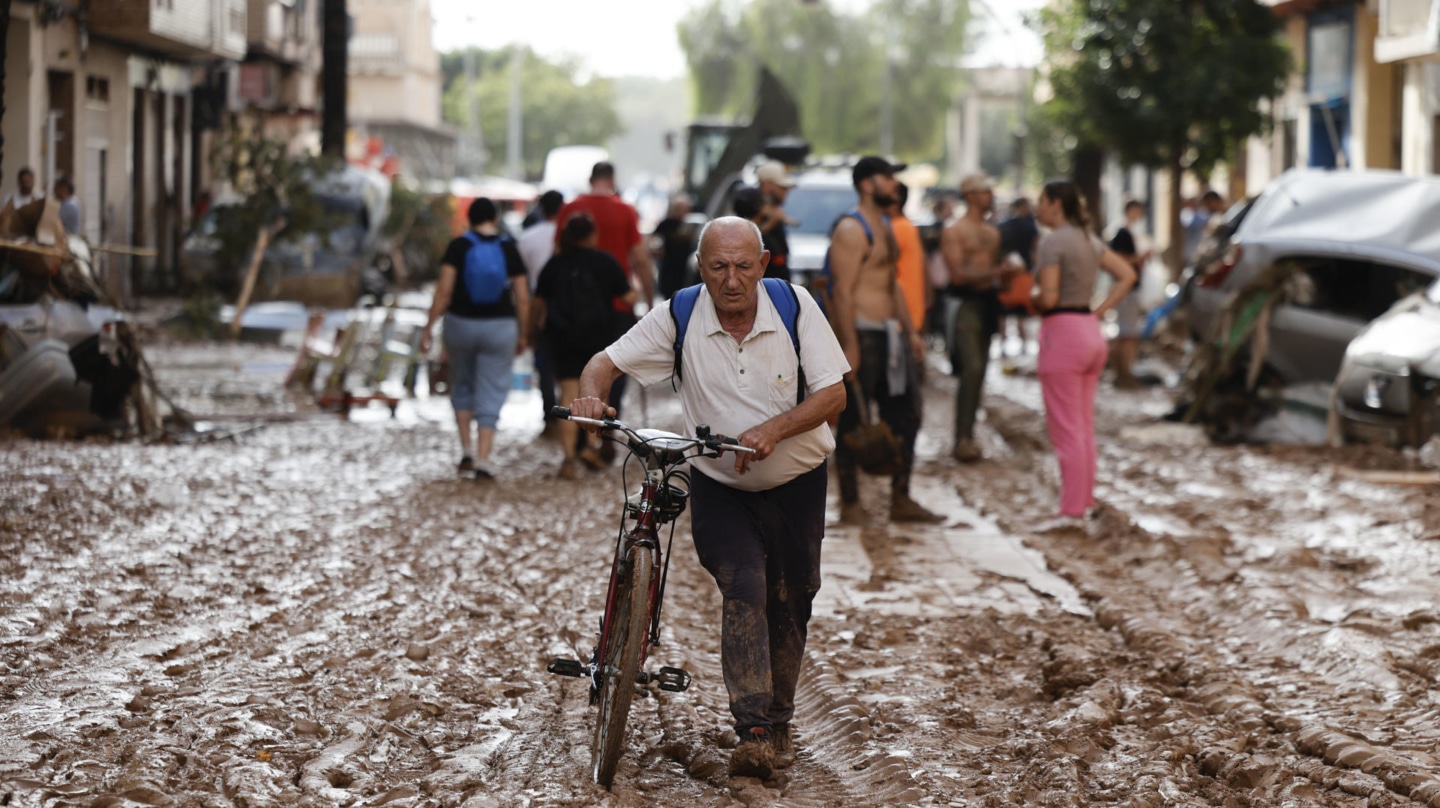 Estragos de las inundaciones en Paiporta