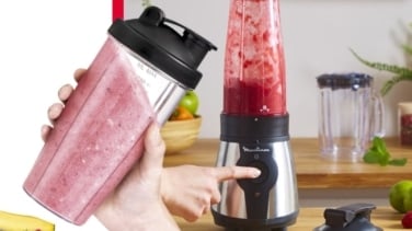 Compacta, potente y con botella de plástico incluida: esta es la batidora de vaso perfecta para las recetas de otoño