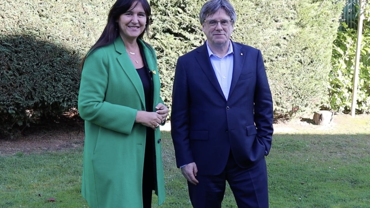 Puigdemont oficializa su candidatura a presidir Junts y envía a Borràs a la fundación del partido