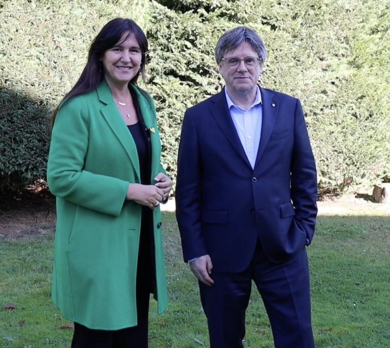 Puigdemont oficializa su candidatura a presidir Junts y envía a Borràs a la fundación del partido