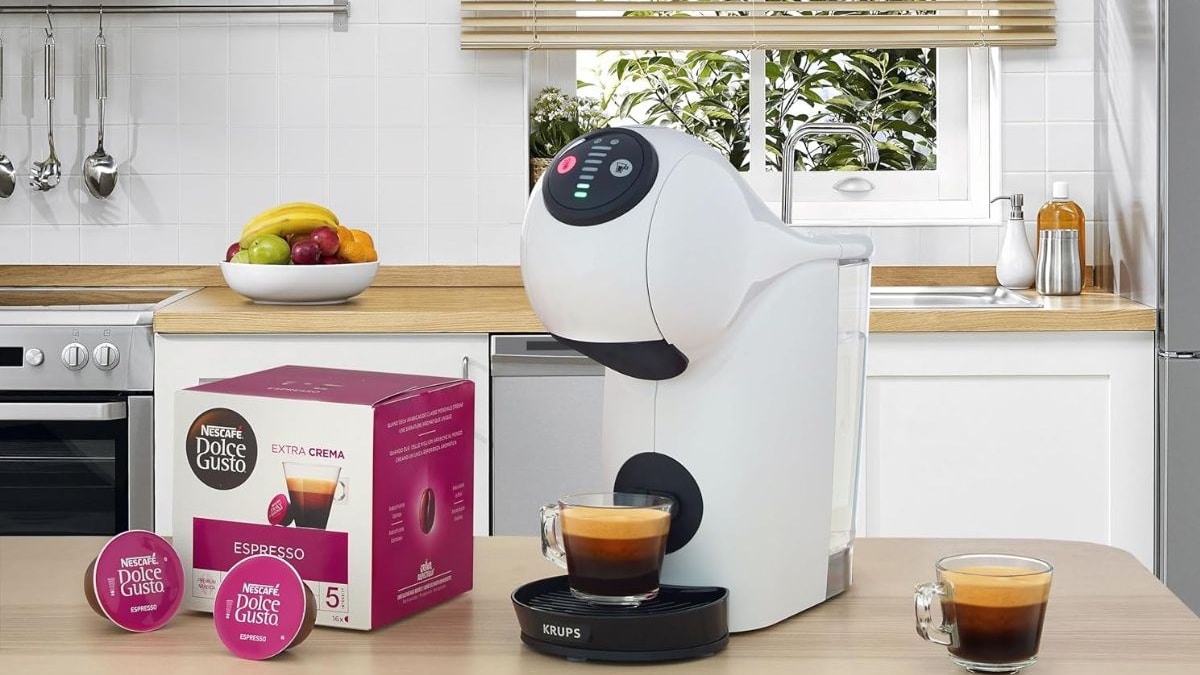 Cafetera de cápsulas Krups Nescafé Dolce Gusto Genio S