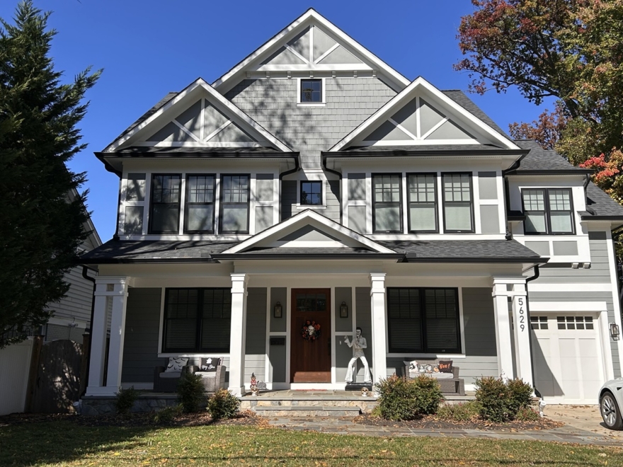 Una casa en el barrio de Alta Vista Terrace, en Bethesda, Maryland.