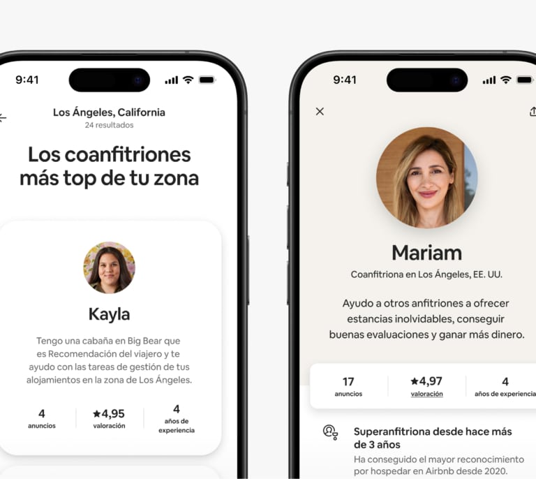 Airbnb impulsa una red de caseros para ayudar a gestionar los alojamientos de otros usuarios de la plataforma