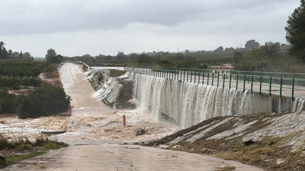 Zona agrícola afectada por la DANA en la Comunidad Valenciana