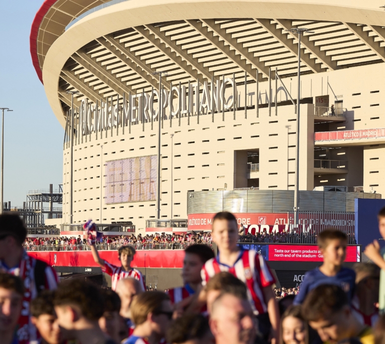 El estadio del Atlético de Madrid pasa a llamarse Riyadh Air Metropolitano