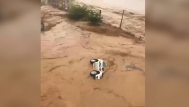 Autopistas, carreteras y vías ferroviarias cortadas por los efectos de la DANA