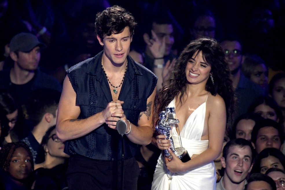 Shawn Mendes y Camila Cabello en una foto de 2019. 