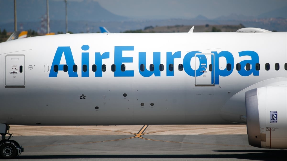 Un avión de la compañía Air Europa.