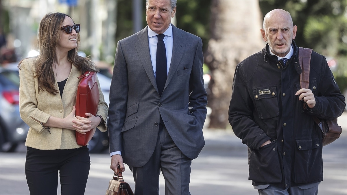 El expresidente de la Generalitat y exministro, Eduardo Zaplana.