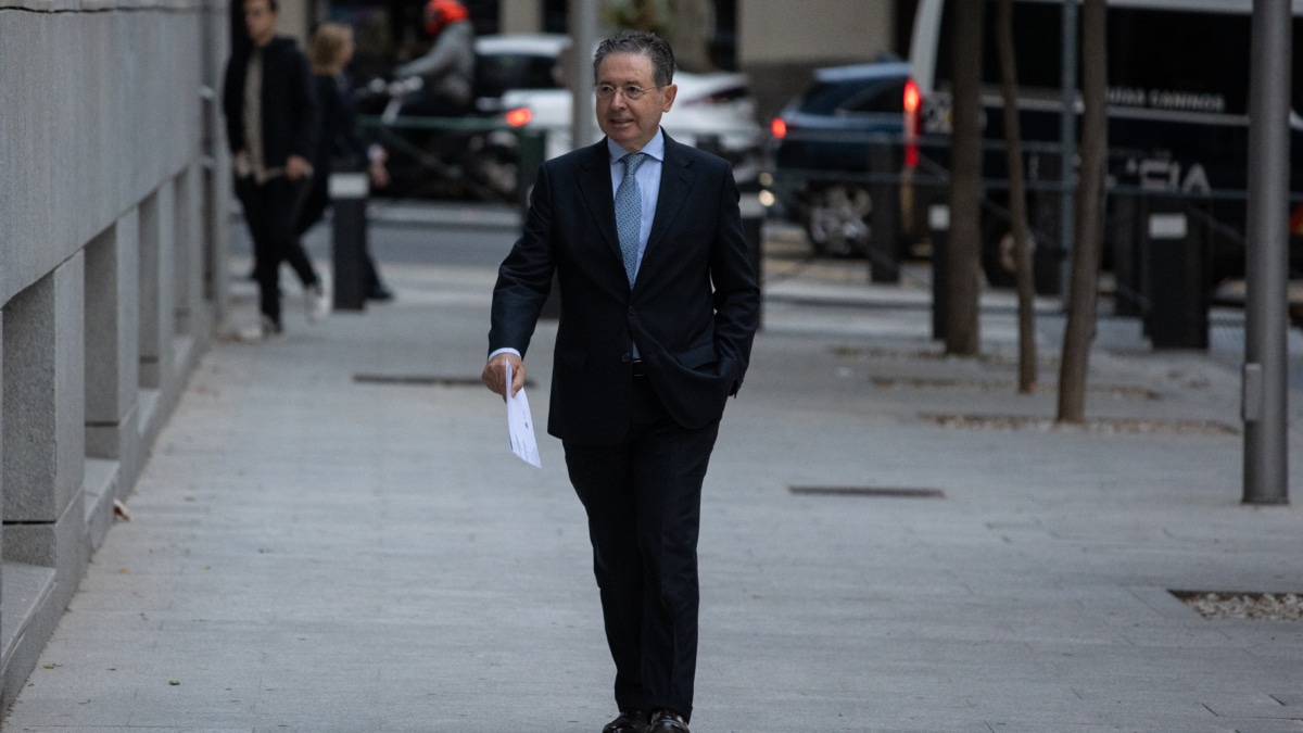 El director general de Coordinación y Estudios de la Secretaría de Estado de Seguridad, José Antonio Rodríguez González, a su llegada a la sede de la Audiencia Nacional, a 14 de octubre de 2024, en Madrid (España).